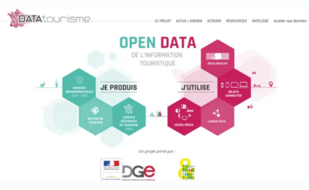 La plateforme nationale des données touristiques en opendata : datatourisme