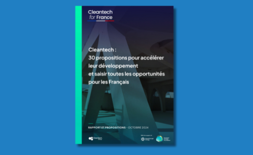 Illustration rapport Cleantech for France