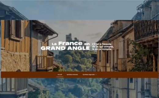 Illustration : La France Grand Angle