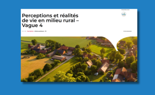 Perceptions et réalités de vie en milieu rural IFOP 2025