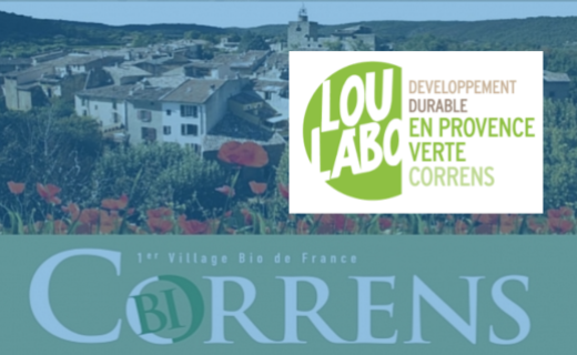 Photo du village de Correns