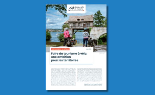 Illustration : Réseau vélo et marche - tourisme à vélo