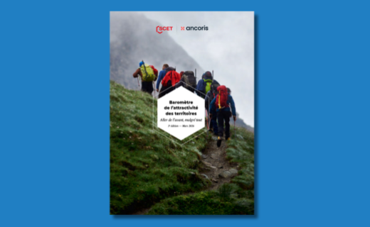 Illustration SCET ANCORIS - Baromètre attractivité territoires 2026