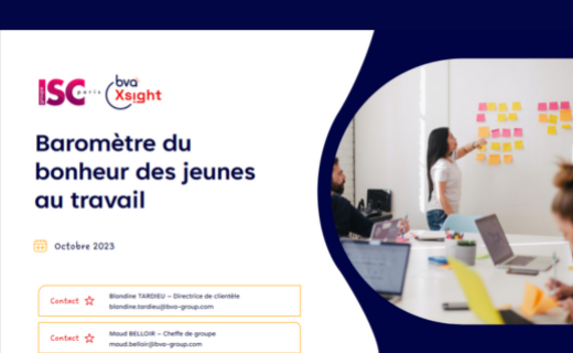 Source : Baromètre du bonheur des jeunes au travail - ISC Paris & BVA Xsight