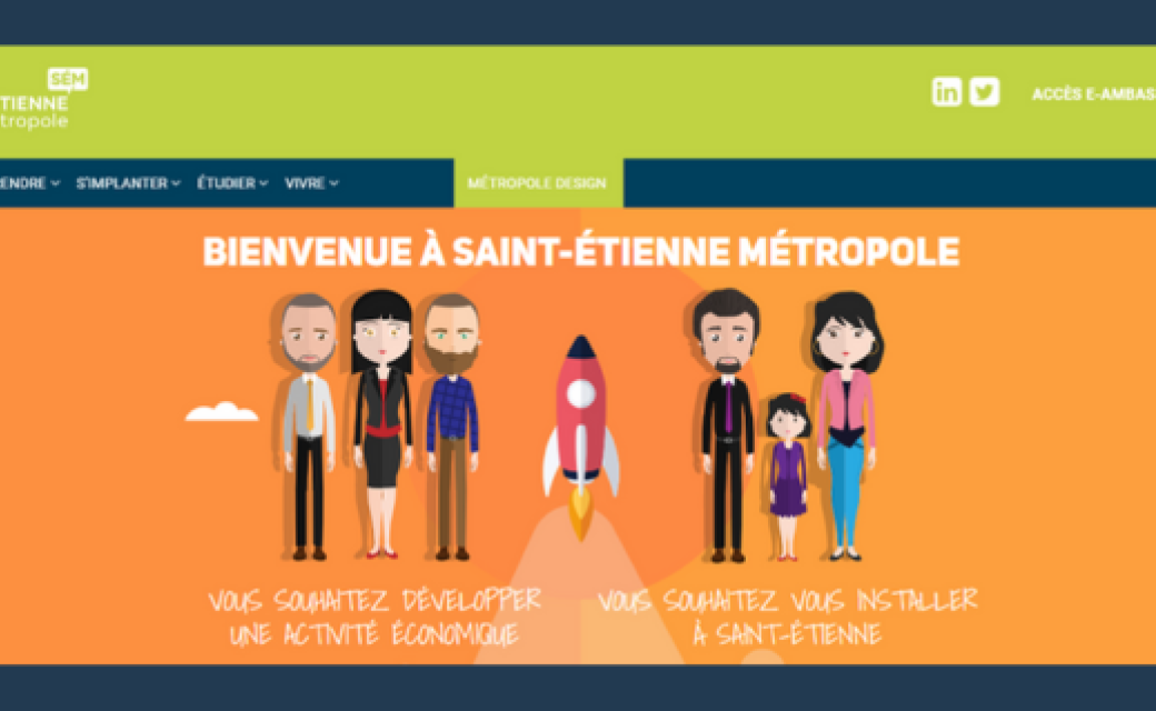 Source : Site web Saint-Étienne Attractivité, 02/07/2019