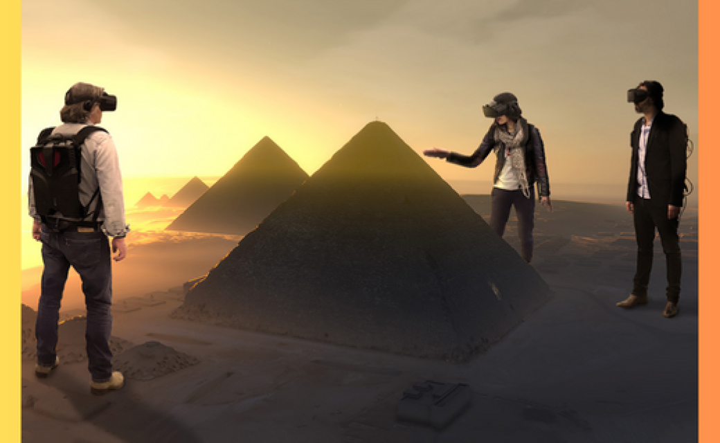 Tourisme virtuel et immersif  - « Kheops VR S can Pyramids » Source : Emissive ©