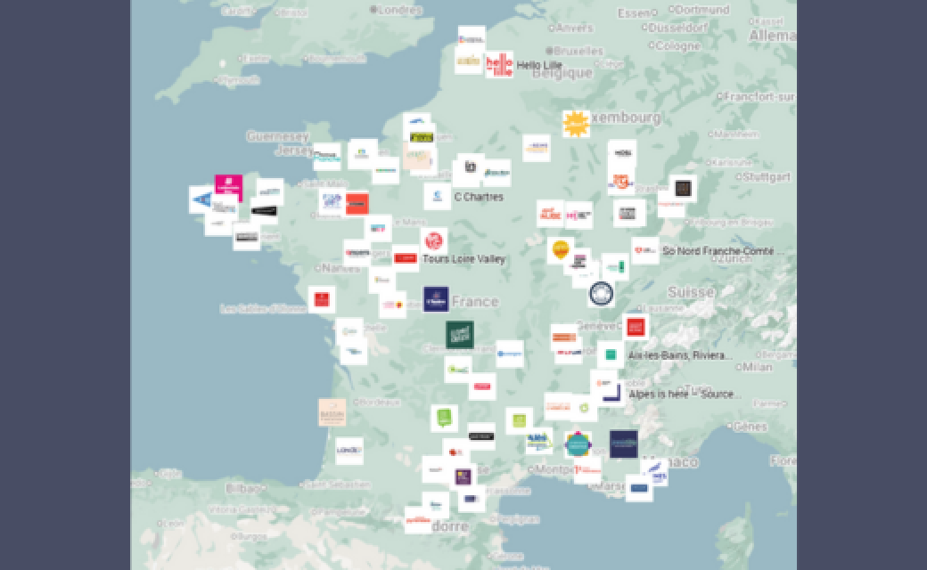 Source : Chaire ANMT - Carte des marques territoriales