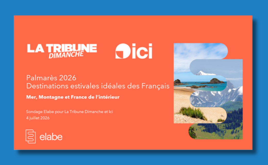 Elabe - Destination estivale idéale des français