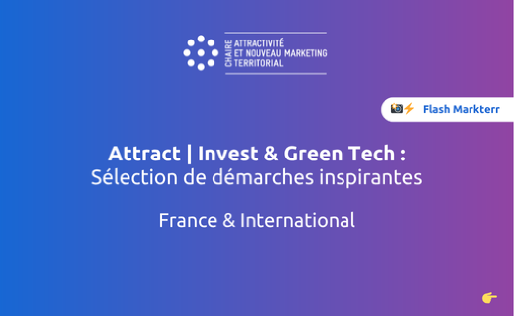 Couverture Flash Markterr Green Tech Attract Invest