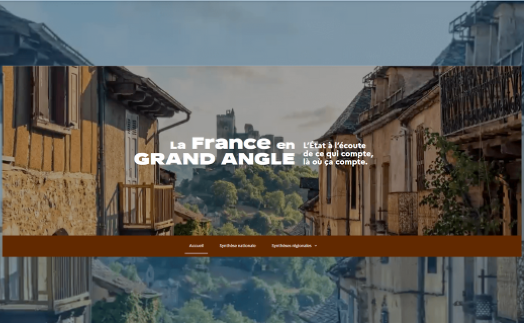 Illustration : La France Grand Angle