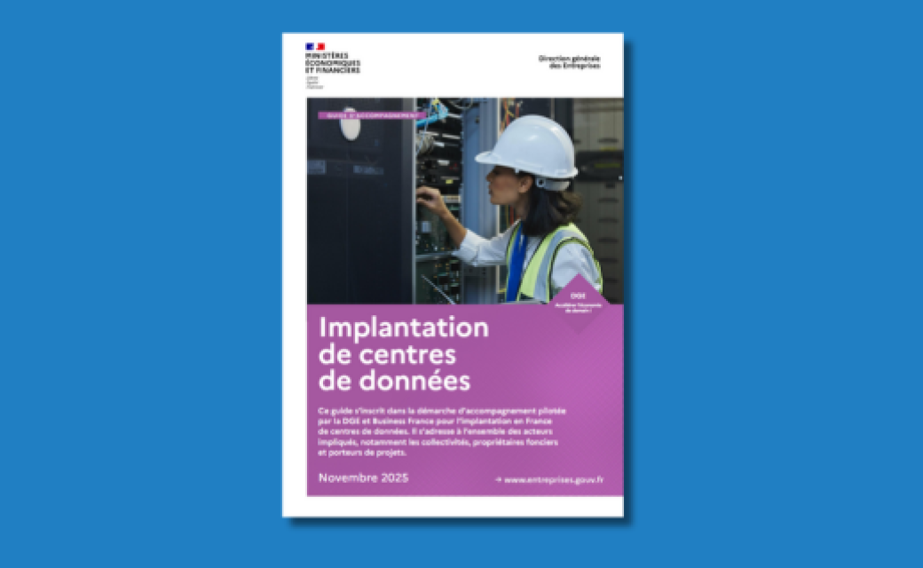 Couverture Guide DGE - Implantation des data centers