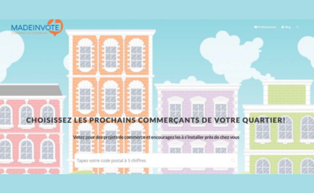 OUTIL - MADEINVOTE, le crowdsourcing pour accompagner l’implantation commerciale 