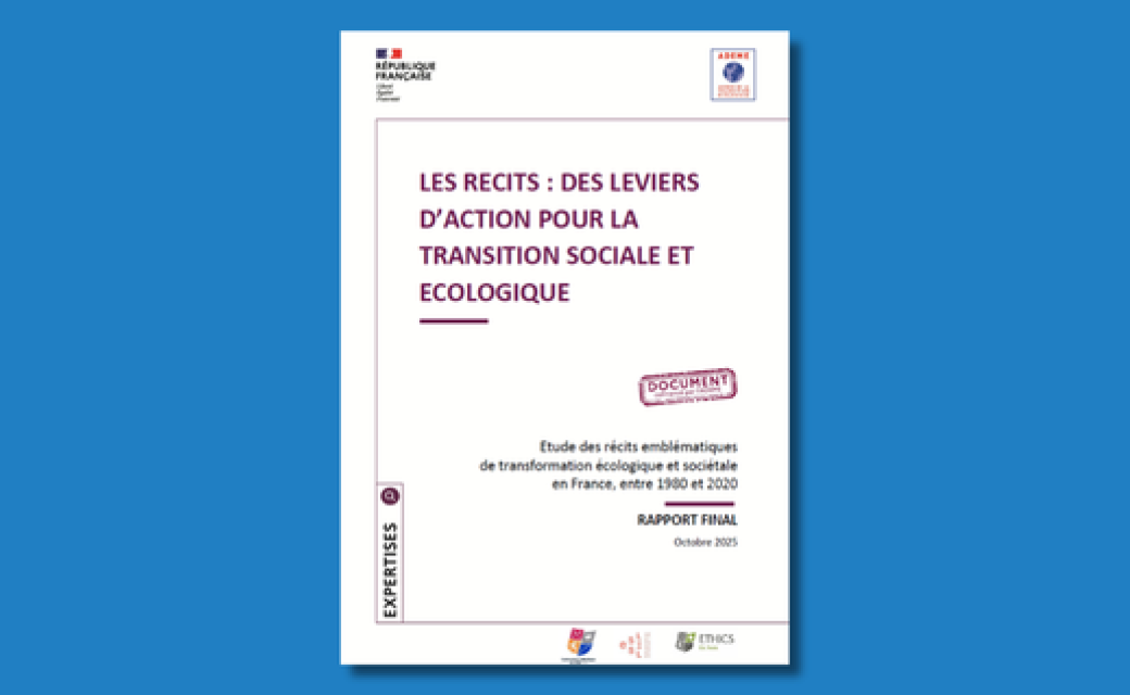 Albin WAGENER x ADEME - Les récits : des leviers d'action pour la transition sociale et écologique