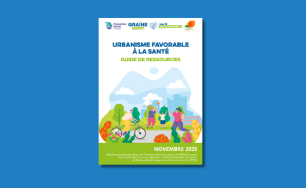 Guide de ressource : urbanisme favorable à la santé